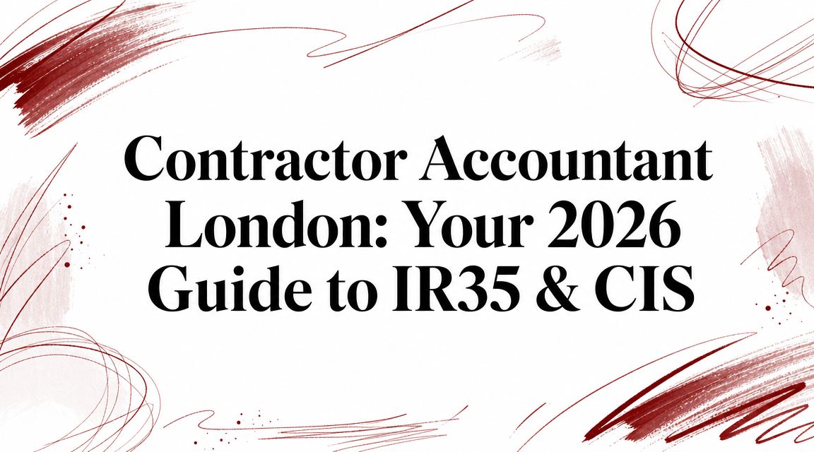Contractor Accountant London: Your 2026 Guide to IR35 & CIS