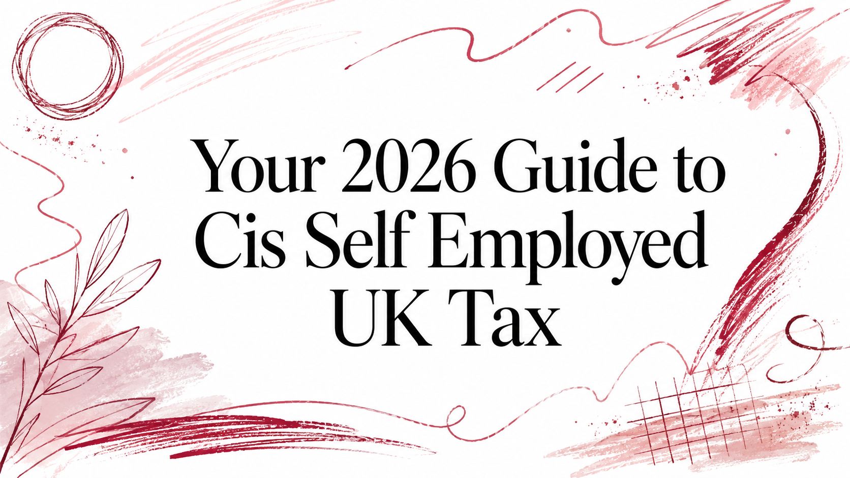 Your 2026 Guide to Cis Self Employed UK Tax
