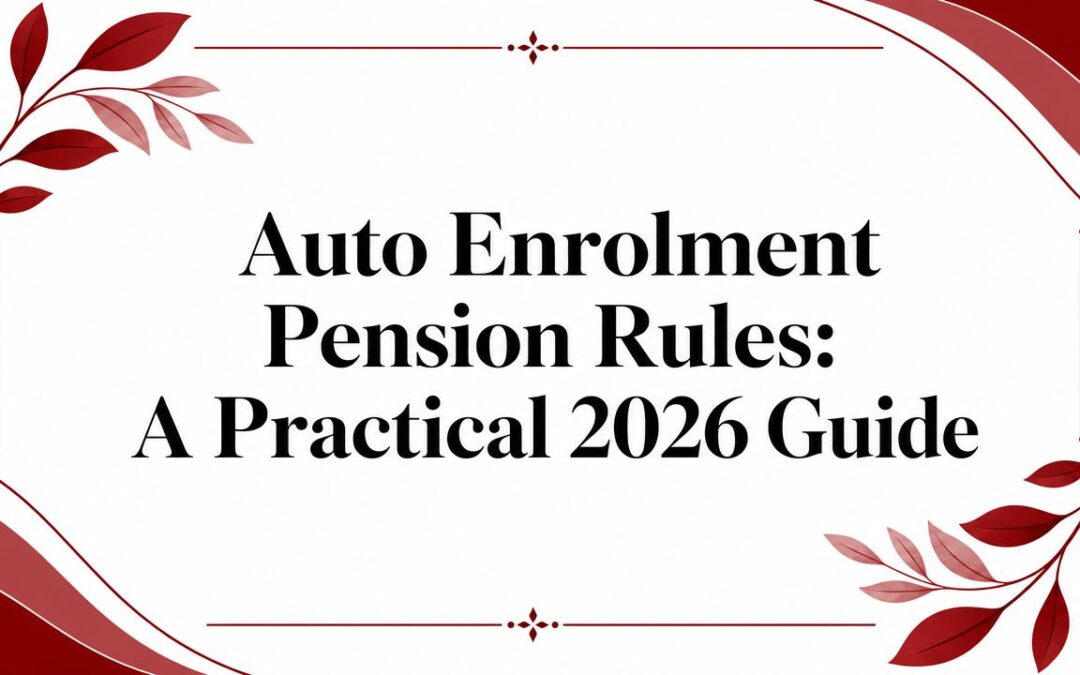 Auto Enrolment Pension Rules: A Practical 2026 Guide