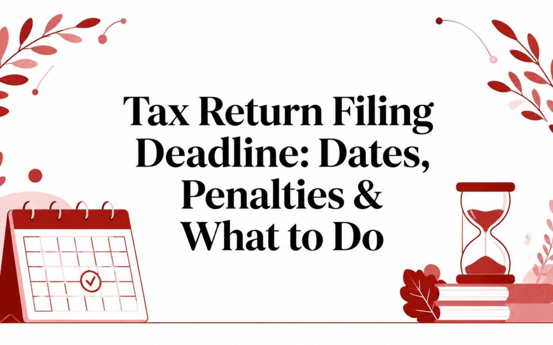 Tax Return Filing Deadline: Dates, Penalties & What to Do
