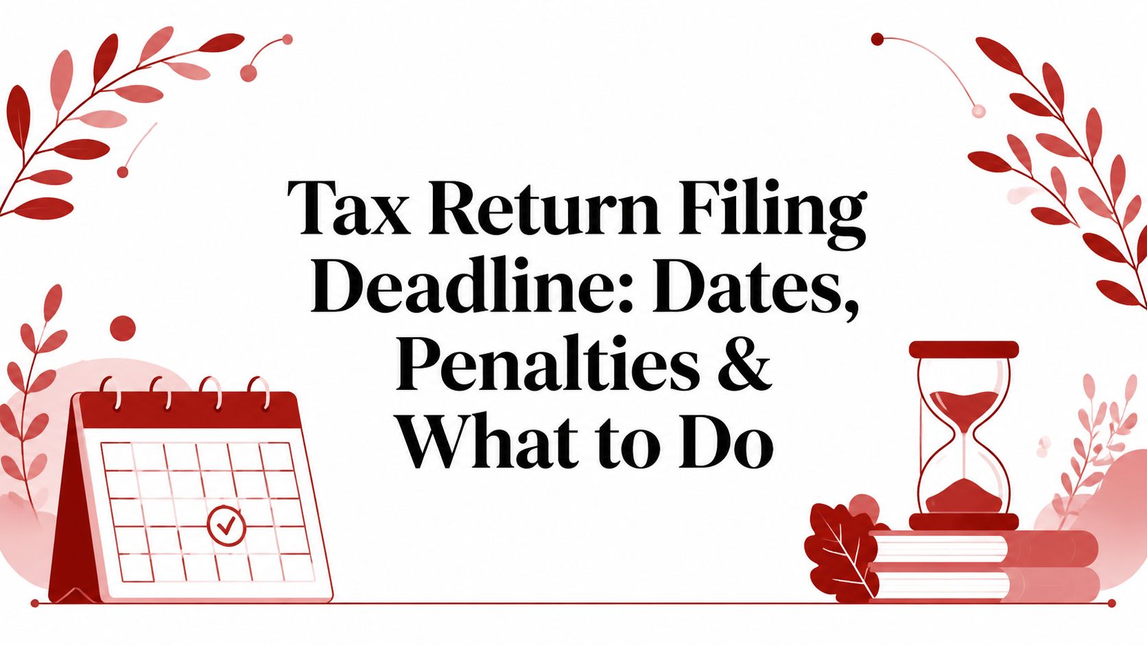 Tax Return Filing Deadline: Dates, Penalties & What to Do